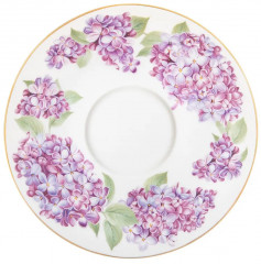 Чашка для капучино с блюдцем «Сирень» - Фото 7