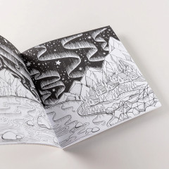 Раскраска «Моя зимняя прогулка» - Фото 5