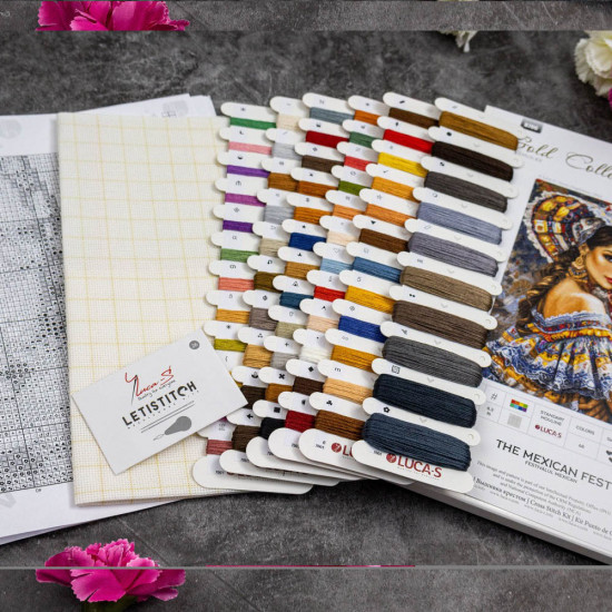 Набор для вышивания «Мексиканский праздник»