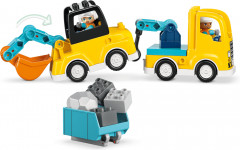 Конструктор Duplo 10475 Строительная техника 3 в 1. 3 in 1 Construction Vehicles - Фото 9