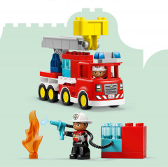 Конструктор Duplo 10473 Пожарная машина со шлангом и пожарным. Fire Truck with Hose and Firefighter - Фото 4