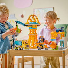 Конструктор Duplo 10476 Стройплощадка и техника 3 в 1. 3 in 1 Construction Site and Vehicles - Фото 5