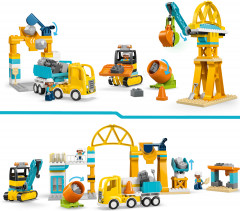 Конструктор Duplo 10476 Стройплощадка и техника 3 в 1. 3 in 1 Construction Site and Vehicles - Фото 8