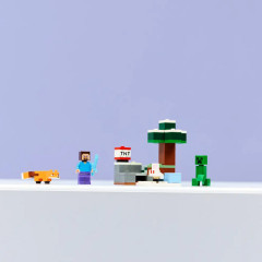 Конструктор Minecraft 21583 Приключения Стива в тайге. Steve's Taiga Adventure - Фото 4