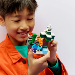 Конструктор Minecraft 21583 Приключения Стива в тайге. Steve's Taiga Adventure - Фото 5