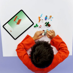 Конструктор Minecraft 21583 Приключения Стива в тайге. Steve's Taiga Adventure - Фото 7