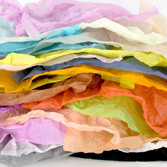 Набор цветной бумаги тишью