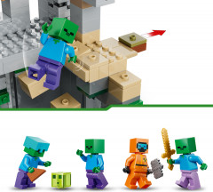 Конструктор Minecraft 21587 Подземелье зомби. Zombie Dungeon - Фото 6