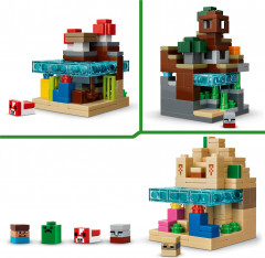 Конструктор Minecraft 21589 Мини-биомы. Mini Biomes - Фото 6