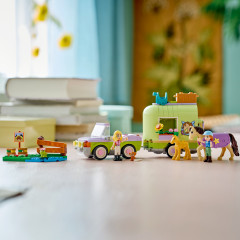 Конструктор Friends 42695 Фургон для лошади и жеребенка. Horse & Baby Foal Trailer - Фото 4