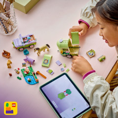 Конструктор Friends 42695 Фургон для лошади и жеребенка. Horse & Baby Foal Trailer - Фото 10