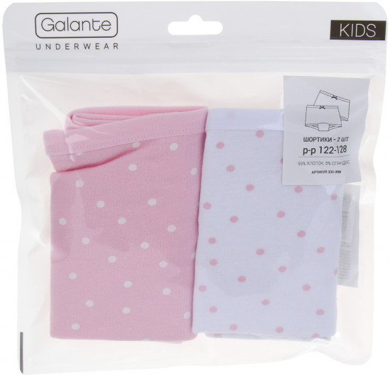 Трусы-шорты для девочек комплект