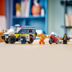 Конструктор City 60479 Фургон для перевозки преступников. Police Prisoner Transport Van - Фото 4