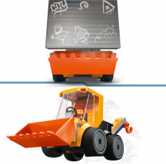 Конструктор City 60483 Машины: строительный погрузчик. Rides: Construction Loader - Фото 8