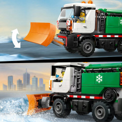 Конструктор City 60490 Снегоуборочная машина. Snowplow - Фото 9