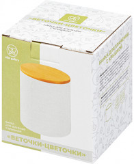 Набор банок для хранения с крышками «Веточки-цветочки» - Фото 4