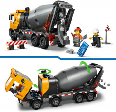 Конструктор City 60478 Бетономешалка. Cement Mixer - Фото 9