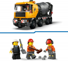 Конструктор City 60478 Бетономешалка. Cement Mixer - Фото 12