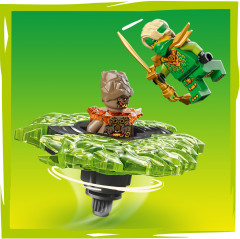 Конструктор Ninjago 71850 Спиннер «Ллойд против чудовища земли». Lloyd vs. Earth Monster Spinner - Фото 4