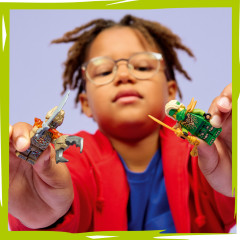 Конструктор Ninjago 71850 Спиннер «Ллойд против чудовища земли». Lloyd vs. Earth Monster Spinner - Фото 6