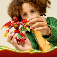 Конструктор Ninjago 71851 Боевой набор «Робот-дракон Кая». Kai's Dragon Mech Battle Pack - Фото 6