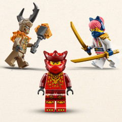 Конструктор Ninjago 71851 Боевой набор «Робот-дракон Кая». Kai's Dragon Mech Battle Pack - Фото 7