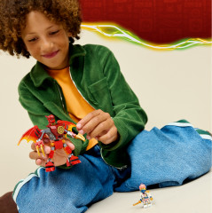 Конструктор Ninjago 71851 Боевой набор «Робот-дракон Кая». Kai's Dragon Mech Battle Pack - Фото 8