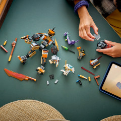 Конструктор Ninjago 71854 Боевой робот Коула и дракон-Зейн. Cole's Mission Mech & Dragon Zane - Фото 10