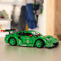 Конструктор Technic 42224 Гоночный автомобиль Porsche 911 GT3 R Rexy AO Racing. Porsche 911 GT3 R Rexy AO Racing Car - Фото 4