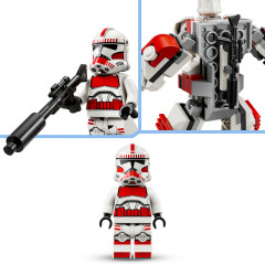 Конструктор Star Wars 75448 Робот клона-штурмовика. Clone Shock Trooper Mech - Фото 8