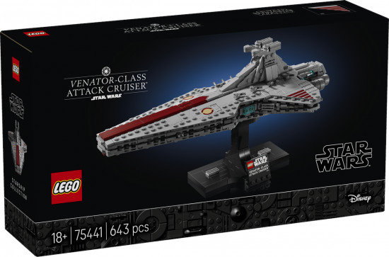 Конструктор LEGO® 75441 Штурмовой крейсер класса «Венатор»