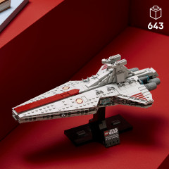 Конструктор Star Wars 75441 Штурмовой крейсер класса «Венатор». Venator-Class Attack Cruiser - Фото 5