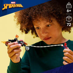 Конструктор Marvel 76335 Человек-паук против Призрачного гонщика на мотоцикле. Spider-Man vs. Ghost Rider Motorcycle - Фото 5