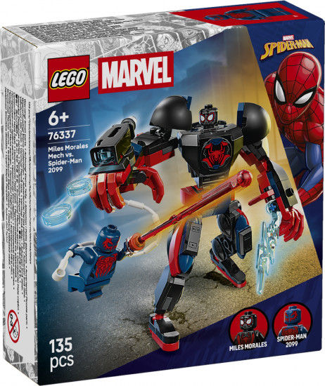 Конструктор LEGO® 76337 Робот Майлза Моралеса против Человека-паука 2099