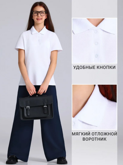 Футболка-поло для девочек