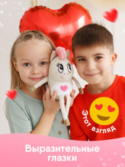 Игрушка мягкая «Лошадка Валентинка» - Фото 3