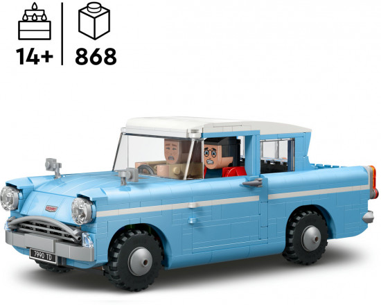 Конструктор LEGO® 76470 Заколдованный летающий Ford Anglia