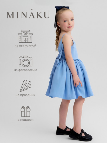 Платье нарядное для девочек с бантом