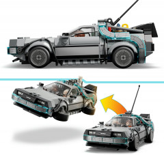 Конструктор Speed Champions 77256 Машина времени из фильма «Назад в будущее». Time Machine from Back to the Future - Фото 7