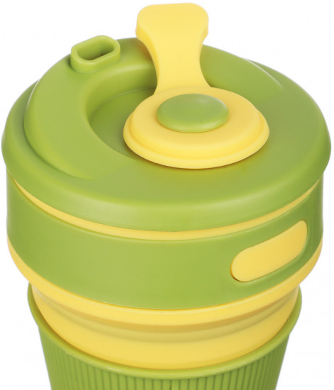 Стакан складной с крышкой