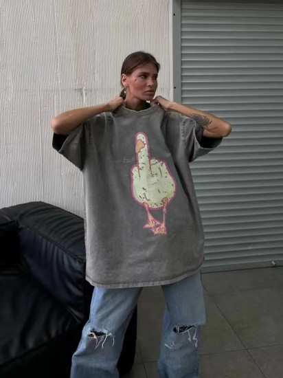 Футболка базовая женская «Гусь-обнимусь»