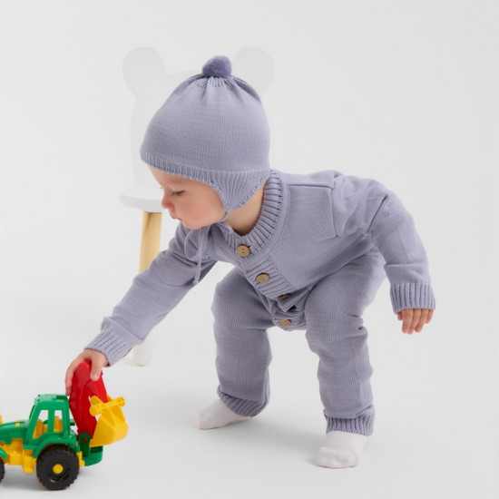 Комбинезон детский вязаный