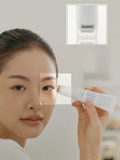 Крем для век с ретинолом «Retinol Flat Iron Eye Roller»