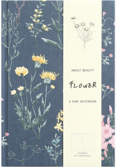 Ежедневник A5 в твердом переплете «Растения, цветы» - Фото 1