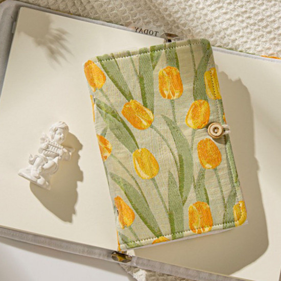 Скетчбук с отрывными листами в тканевой обложке