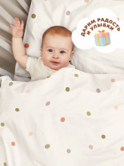 Комплект детского постельного белья «Горошек» - Фото 8