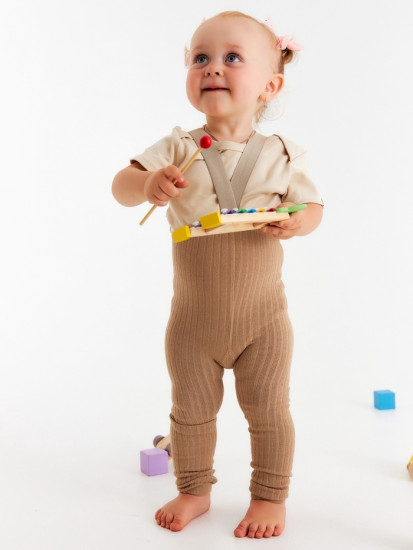 Лосины детские с лямками