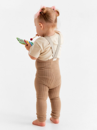 Лосины детские с лямками