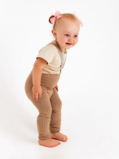 Лосины детские с лямками