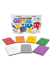 Развивающая деревянная игра «Досочки Сегена» - Фото 1